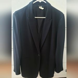 Womens Oversized Black Blazer